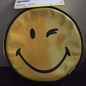 Smiley World Yellow Round Bag